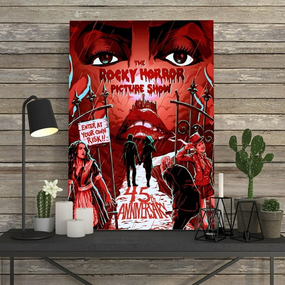 The Rocky Horror Picture Show Poster, Retro Style Wall Art, Collectible Decor Print, Perfect Gift, UNFRAMED-16x24