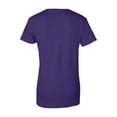 thumbnail image 3 of Gildan - Ultra Cotton Womenâ€™s T-Shirt - 2000L - Purple - Size: XL, 3 of 3