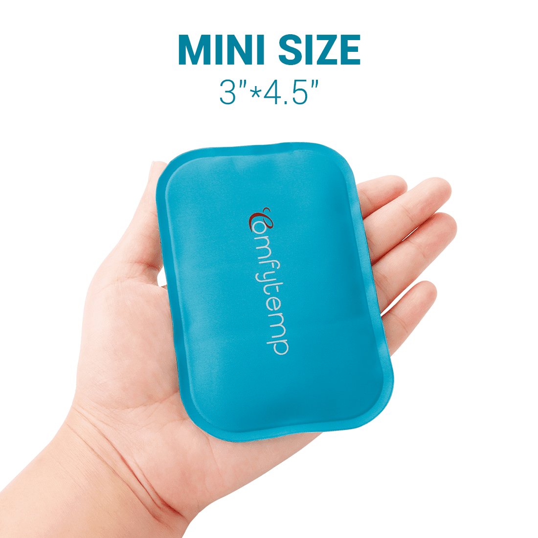 COLDEST Small Reusable Ice Packs - Hot Cold Compress For Injuries -  Flexible Gel Ice Pack - Kids Ice Packs - Face / Eye Ice Pack - Nipple