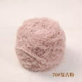 thumbnail image 1 of Zhuge Hilo de chenilla grueso y voluminoso para tejer a mano, hilo de chenilla suave y esponjoso, 200 g, rosa vintage, 1 of 4