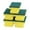 Yellow#1, variant on Tyidzon 5Pc Scrub Sponges Kitchen Cleaning Dish Sponge Non Scratch Cleaning Sponge for Daily Use Kitchen Sponges, Quick and Effective Dish Care, Yellow