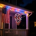 thumbnail image 5 of Dvumao Artificial Hanging Flower Basket, Red White Blue Petunia Flowers, Outdoor and Indoor Decorative Floral Arrange, 5 of 9