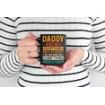 thumbnail image 2 of Daddy Knows Everything - Father Appreciation, Father's Day or Birthday, Black 11oz Ceramic Mug, 2 of 5