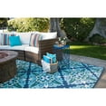 thumbnail image 2 of Avalon Home Mackay Floral Tile Indoor/Outdoor Area Rug, 2 of 3