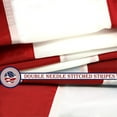 thumbnail image 4 of USA American Flag 5x8FT 3-Pack Embroidered Nylon By G128, 4 of 7