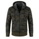 thumbnail image 2 of Abrigo de invierno para hombre con cuello alto y cremallera de manga larga de punto Fridja  hjk206, 2 of 4