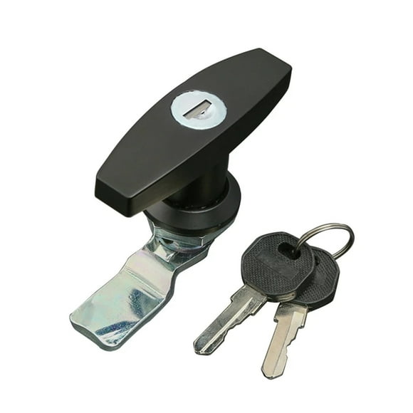 Rust Proof For T Shape Handle Lock Trailer Toolbox Drawer Cabinet Door Lock For Latch Anti-theft For Caravan RV Truck ,Safe Reliable