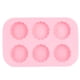 thumbnail image 3 of Molde De Chocolate, Molde De Pastel De Luna De 6 Rejillas Multiusos Inodoro Para Pasteles Para Postres, 3 of 8