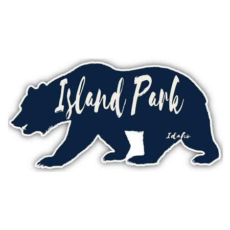 

Island Park Idaho Souvenir 3x1.5-Inch Fridge Magnet Bear Design