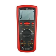 Insulation Resistance Meter Digital Ohmmeter Handheld Insulation Tester 0.1M-2000M Auto-Ranging High Accuracy Lcd Insulation Measurement Instrument