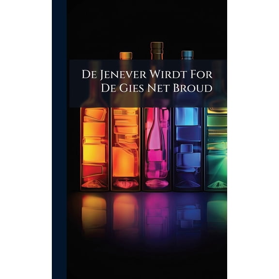 De Jenever Wirdt For De Gies Net Broud, (Hardcover)