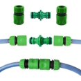 thumbnail image 4 of Double Plug Hose Connector Extender,garden Hose Coupling For Car Washing And Garden Hose Pipe Connection (12pcs, Green), 4 of 5