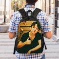 thumbnail image 3 of Dimash Kudaibergen Laptop Backpack Shoulders DaypackBag Work Travel Classic Unisex Backpack, 3 of 3