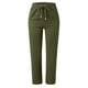 high waisted army green pants