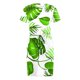 thumbnail image 4 of Puntoco Vestido Suelto Informal Con Cuello Redondo Y Manga Corta Con Estampado Floral Y Bolsillos Para Mujer, Vestido De Manga Corta Con Cuello Redondo, Verde S,Regalos Para Mujer Joven, 4 of 7