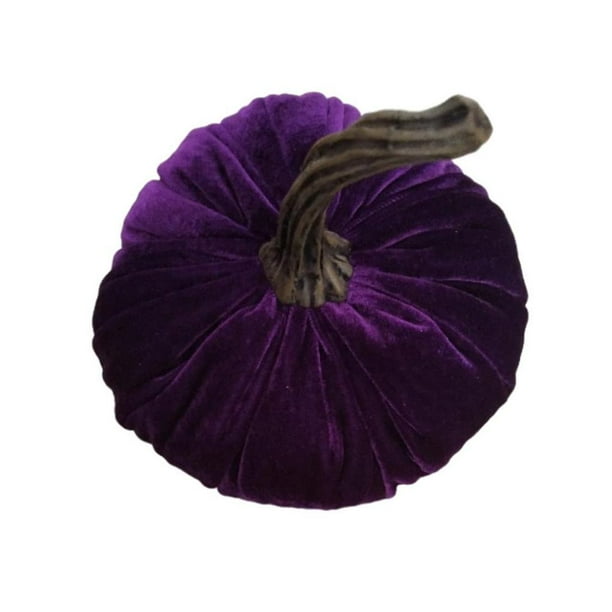 De Flocado Calabaza De Espuma Falsa Para La Decoración De Otoño Otoño Halloween Scienceny HA043942-05