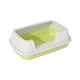 thumbnail image 2 of Arenero para gatos semicerrado de lados altos con protección contra salpicaduras y pala | Diseño a prueba de fugas para gatos domésticos | Incluye pala y gancho para colgar, 2 of 6