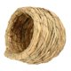 thumbnail image 1 of Nichoir confortable en herbe tissé à la main pour perruches, perruches, perroquets, pinsons, moineaux, 1 of 4
