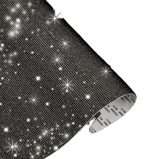Sidaley Rhinestone Sheets Strong Stickiness Sticker Decorative Decorations Supplies Car DIY Accessories Exquisite Crafts for Phone Type3 NO3 Sidaley VI014464-35B