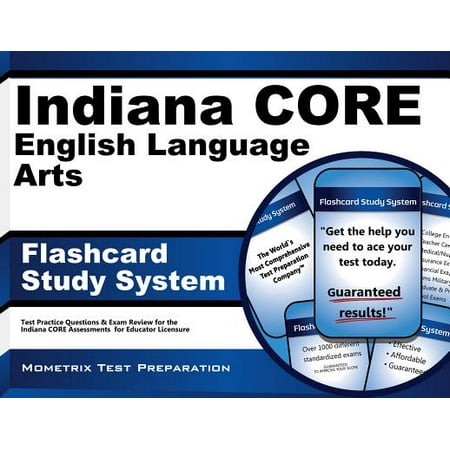 Indiana Core English Language Arts Flashcard Study System