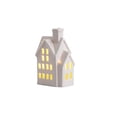 thumbnail image 2 of Vacemry LED Ceramic Houses, Mini Glowing Village Figurines With Warm White Lights, Realistic Tabletop Decor For Home Office Desk Shelf, Christmas Party Celebrations And Holiday Display, 2 of 8