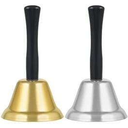 2PCS Smiley Face Pet Bells Kitchen Service Call Bell Wedding Birthday Party Game Desk Ring Bell for Hotel Classroom School Restaurants Short Tall Bell 2 Walmart