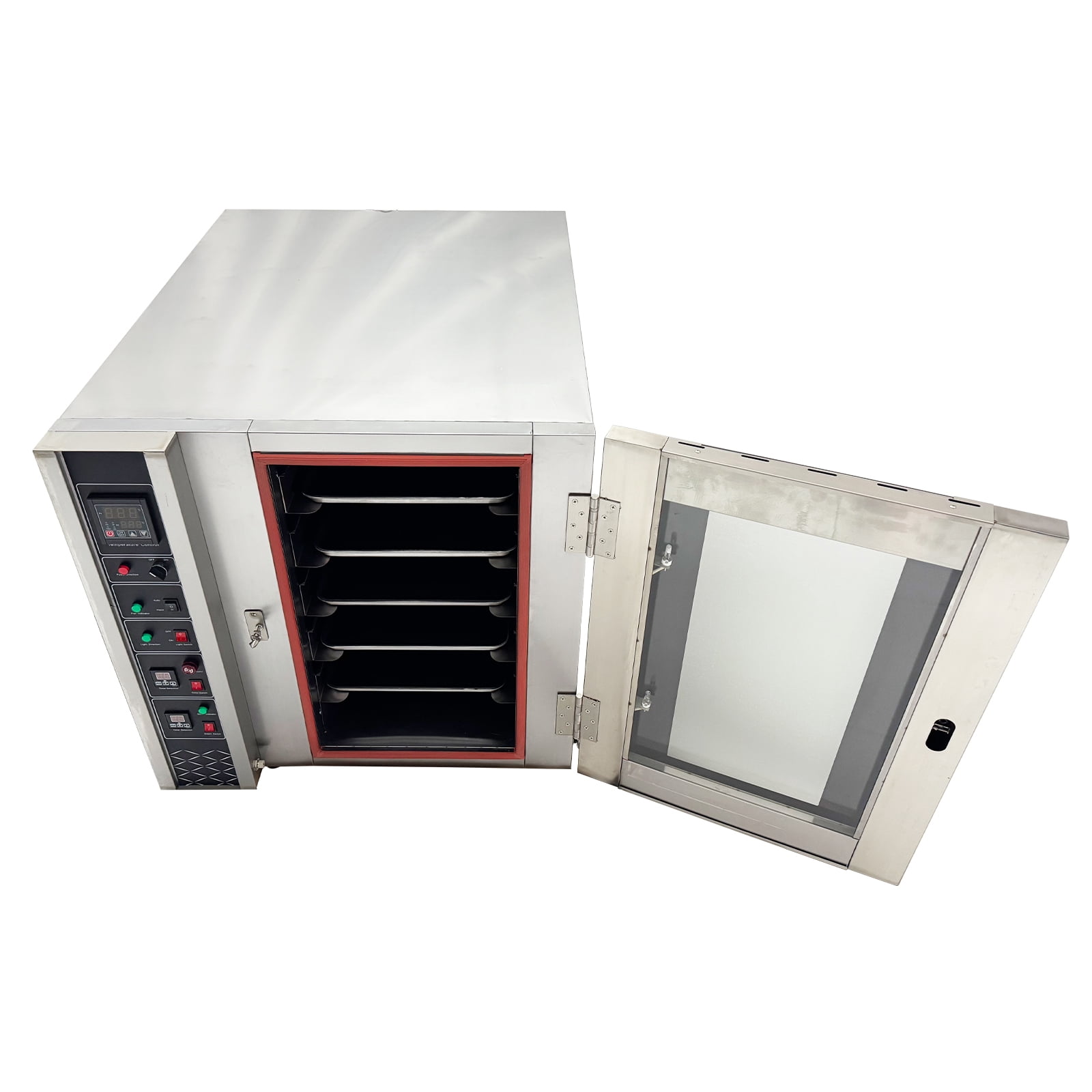 5 Trays Electric Steam Convection Oven Commercial Hot Air Heating Circulation Oven 220V 53Gal for Bakery Dessert Baking