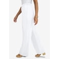 thumbnail image 2 of Jessica London Women's Plus Size Soft Ease Wide Leg Pant, 2 of 6