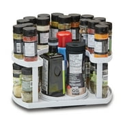 Spice Spinner Two-Level Plastic Spice Storage Organizer