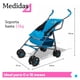 thumbnail image 5 of Carriola de bastón The Baby Shop compacta,frenos,arnés,8 llantas Azul, 5 of 6