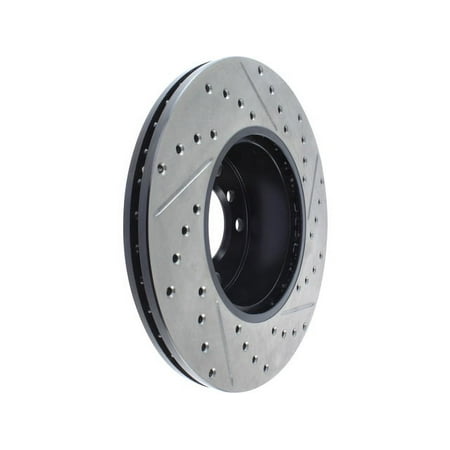 StopTech Power Slot 08-09 BMW 128i / 06 325 / 01-09/07 328 Front Right Drilled & Slotted Rotor Fits select: 2013-2015 BMW 320