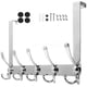 thumbnail image 1 of Billuyoard Ganchos para puerta Soporte para colgar Perchero montado en la pared Bolsa de ropa de acero inoxidable Estante para colgar sombreros Juegos de accesorios de baño No.02, 1 of 6