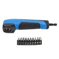 thumbnail image 1 of Adaptador De Taladro De ángulo Recto Adaptador De Taladro De 90° Interfaz Hexagonal Destornillador Eléctrico Accesorio De Esquina Con Juego De Puntas Magnéticas(blue), 1 of 8