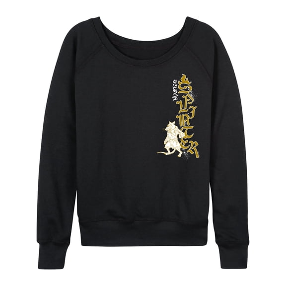 Teenage Mutant Ninja Turtles - Elevated Splinter - Women's French Terry Long Sleeve Pullover