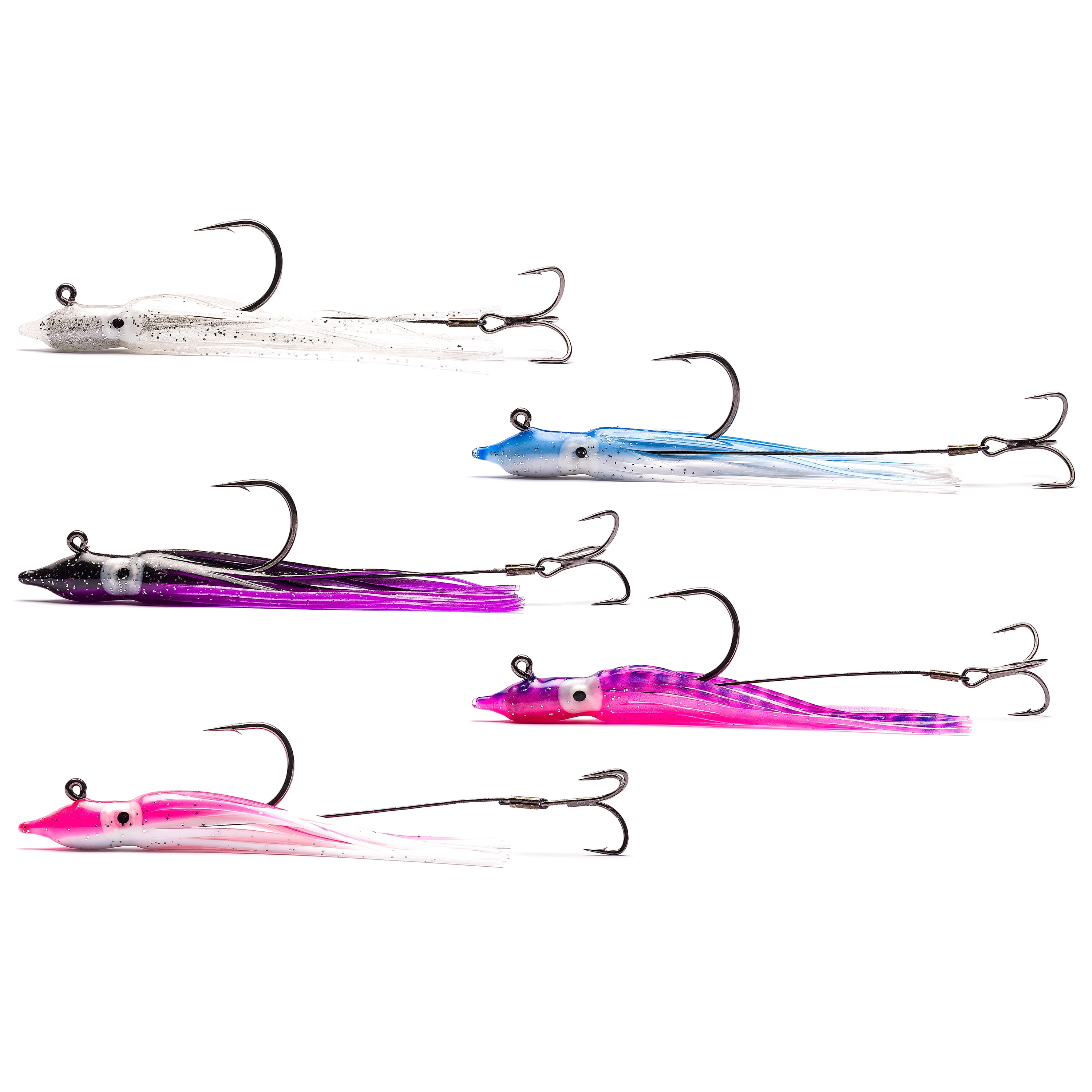 Mustad Addicted Setback Hootchie Pink White Jig 1oz