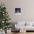 thumbnail image 2 of Stupell Indtries Merry Christmas Family Home Scene Festive Reindeer Holly,16 x 20,Design by Heather McLaughlin, 2 of 6