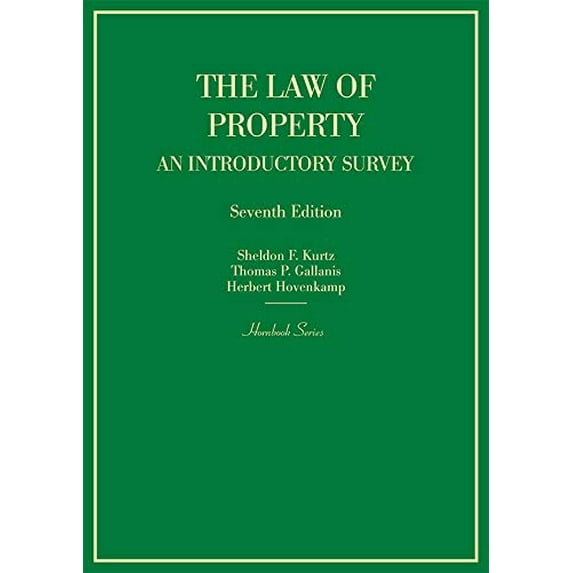 Pre-Owned The Law of Property: An Introductory Survey (Hornbooks), 9781642420913, 1642420913, Hardcover, 7 edition