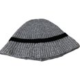 thumbnail image 4 of CoCopeaunts Women Bucket Hats Autumn Winter Warm Foldable Knitted Fisherman Hat Women Foreign Style Striped Bowler Basin Hat, 4 of 8