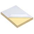 thumbnail image 1 of 100pcs A4 Adhesivo Adhesivo Papel de escribir Papel de etiqueta Papel de impresión en blanco para Office School (Blanco), 1 of 5