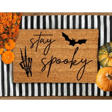 Stay Spooky Fall Front Doormat , 30" x 18"