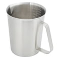 thumbnail image 3 of Tasse de Mesure, 1500ml en Acier Inoxydable Mesure en Acier Inoxydable Mesure Tasse à Mesurer Cuisson Tasse à Mesurer Conception à la Pointe de la Technologie, 3 of 11