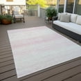thumbnail image 6 of Addison Rugs Chantille Indoor/Outdoor Transitional Stripes Pink Washable Rectangle Rug, 9' x 12', 6 of 6