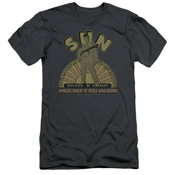 Sun OriginaLong Sleeveon S/S Adult 30/1 T-Shirt Charcoal
