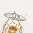 thumbnail image 4 of Women Stylish Shining Rhinestone Crown Headband Tiara, 4 of 5