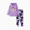 Purple, variant on Girls 2 Pieces Outfit Set Pink Unicorn Hooded Sweatshirts and Leggings Set Sizes 4-12