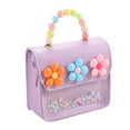 thumbnail image 1 of Ruiboury Creative Cute Flowers Children Messenger Bag Lovely Shoulder Bag For Little Shoulder type+2, 1 of 6