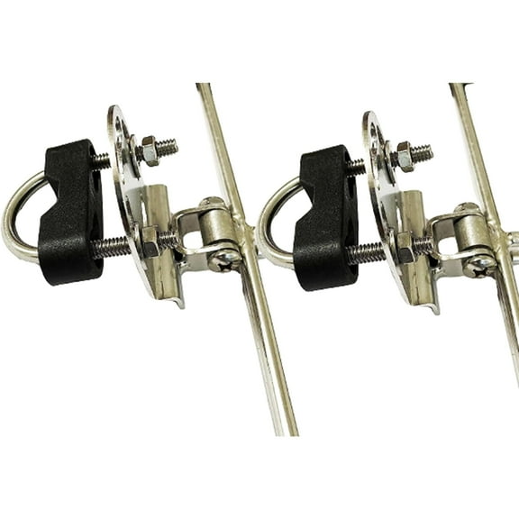 MARINE CITY Boat Fender Holder Bracket Adapters - Fits 1-1/4 Inches Diameter Rail and Square Rail 2 Pcs