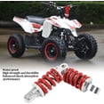 thumbnail image 3 of HUGFEGWE Shock Absorber, 100mm Rear Spring Assisted Shocks Absorbers, 2Pcs Adjustable Motorcycle Rear Suspension Damper, Universal for Motorcycle ATV Scooter Off Road Vehicle, Aluminum U2537-25447, 3 of 9