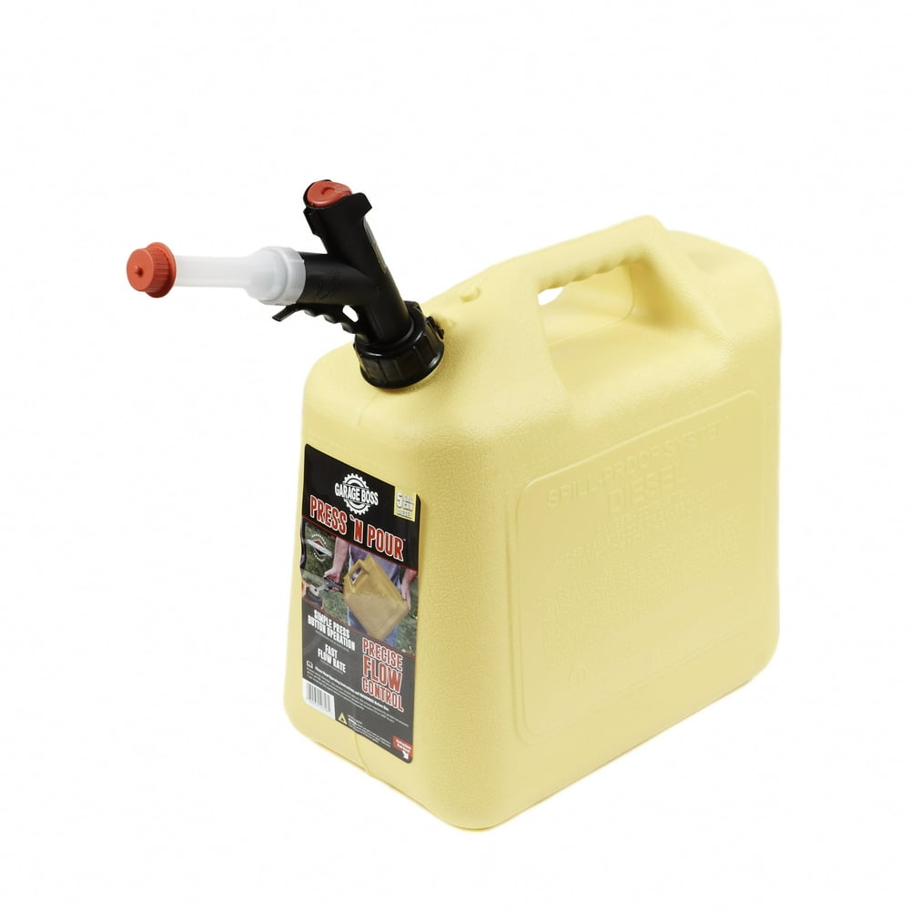 GB356 GarageBoss Press 'N Pour 5 Gallon Diesel Can - Walmart.com ...