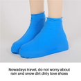 thumbnail image 3 of Injueey Cubrezapatos de lluvia Cubrezapatos impermeable al aire libre Cubrezapatos de tubo a prueba de lluvia Cubrezapatos de látex resistente Electrónica, 3 of 6